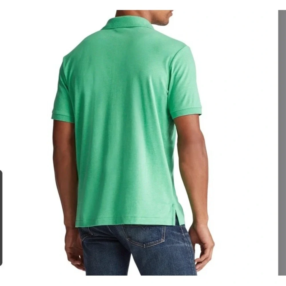Polo Ralph Lauren Polo Shirt Men's Size XXL Classic Fit Soft Touch Palm Green‎